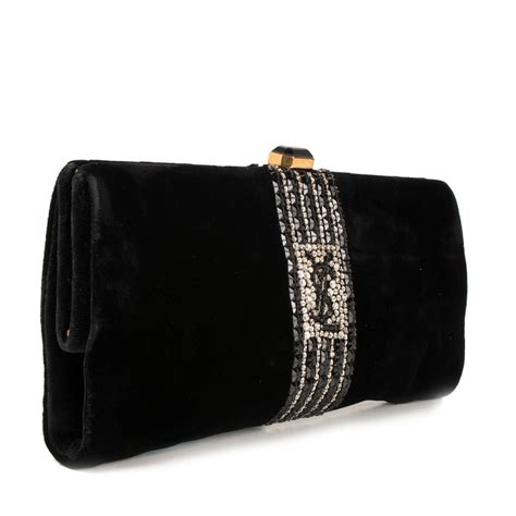 ysl clutch velvet|YSL evening clutch.